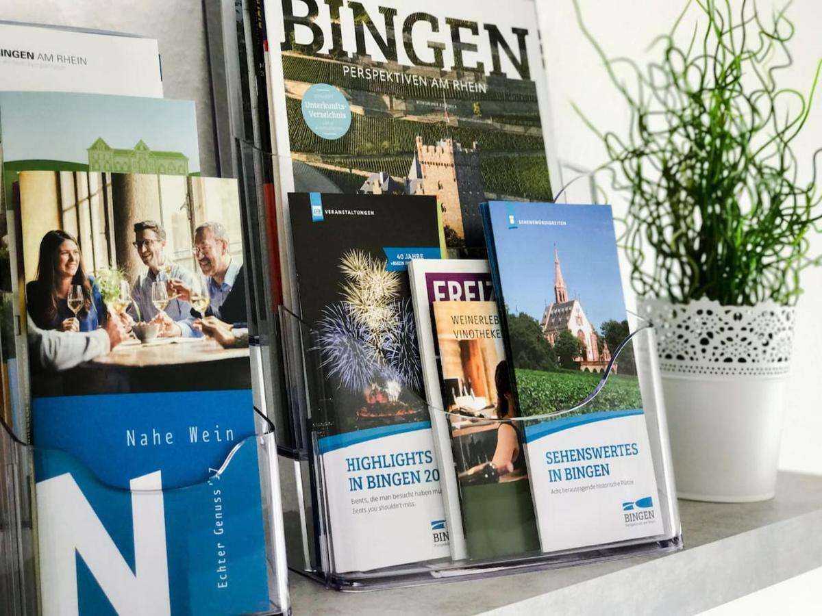 Schoene, Neue Ferienwohnung Am Rhein Und Mit Balkon ビンゲン・アム・ライン エクステリア 写真